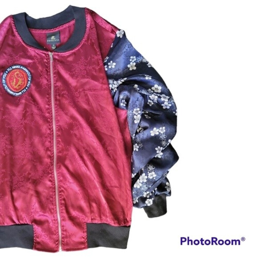Disney's Princess Line Mulan Zip Up Jacket - S
